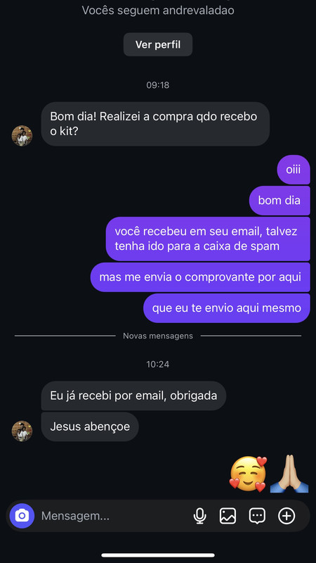 Depoimento de Cliente Satisfeito